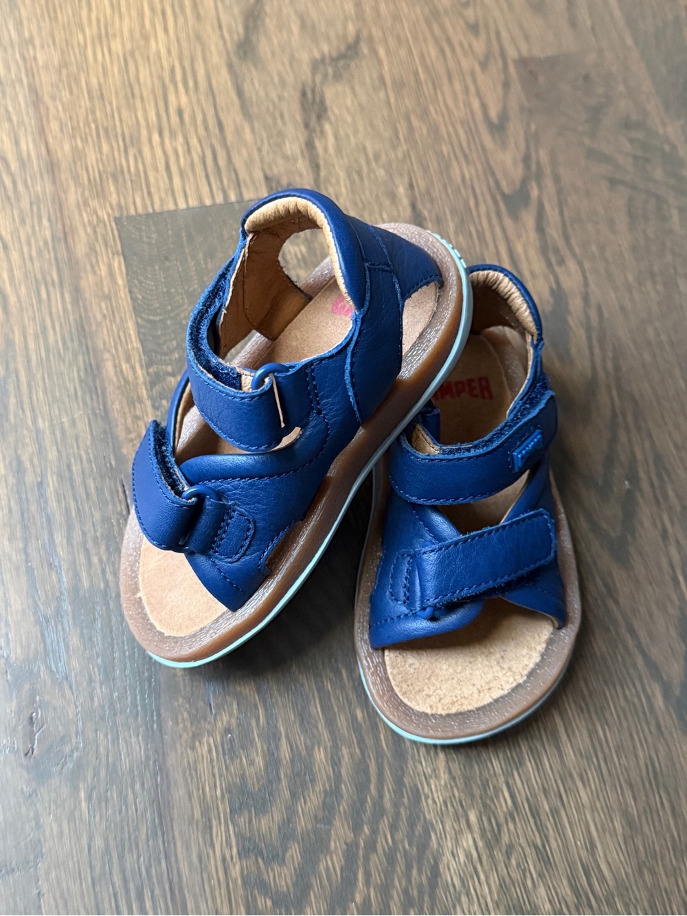 Camper Bicho Blue Sandals
